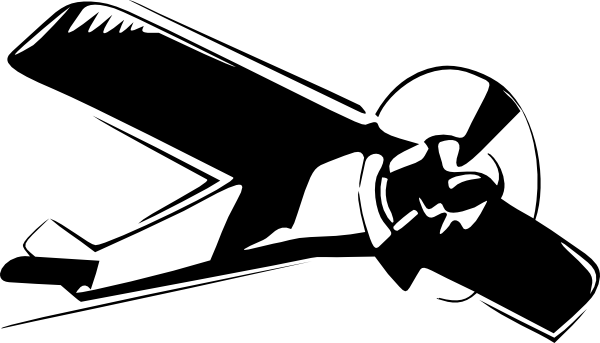 Plane clip art - vector clip art online, royalty free & public domain