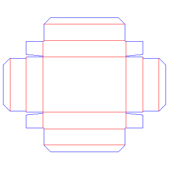 Double Wall Brightwood (a.k.a.) Crandall Tray Box Template | Free ...