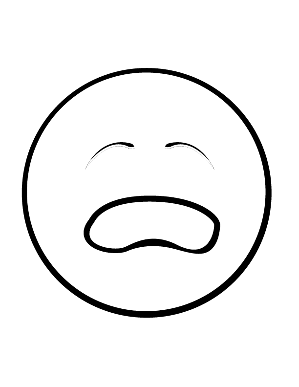 sad faces 0102 printable coloring in pages for kids - number 3339 ...