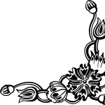 Corner Flower Borders - ClipArt Best