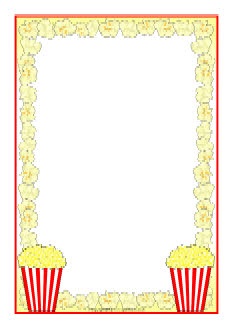 Diwali A4 page borders | India for Younger Kids