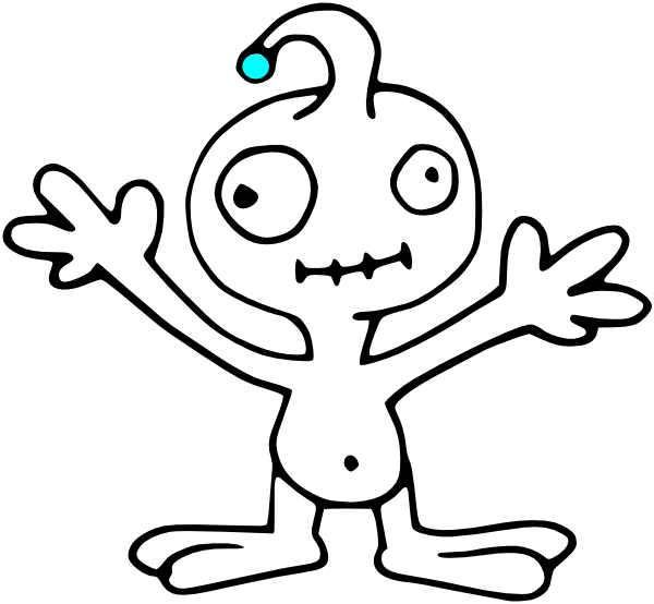 Spaceship Outline - ClipArt Best