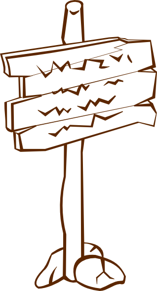 Sign Post Clip Art - vector clip art online, royalty ...