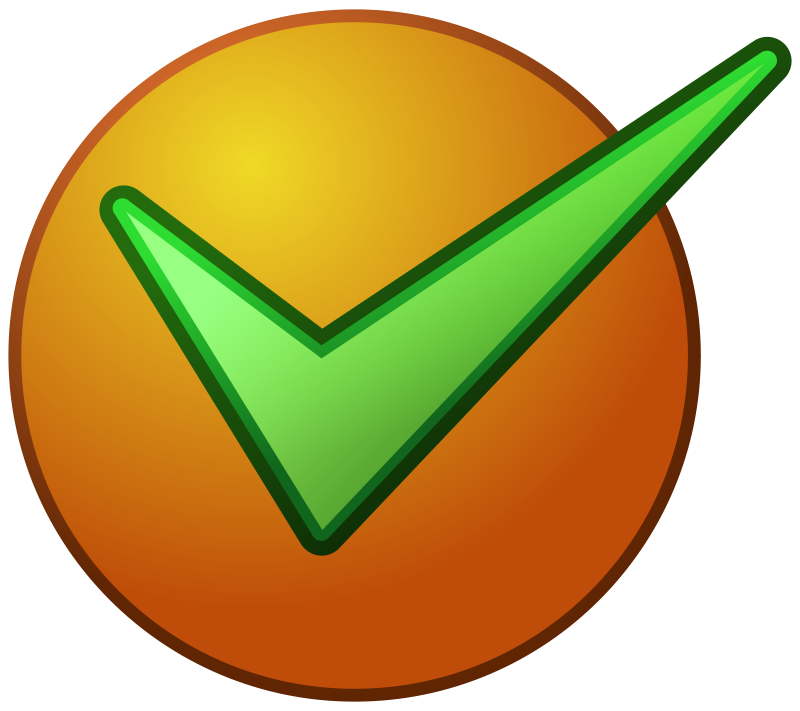 Validation Green Tick Png - ClipArt Best