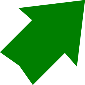 Green arrows clipart