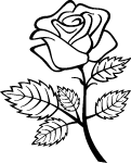 Rose Outline Vector - Download 1,000 Vectors (Page 1)