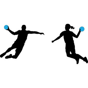 Team handball clipart