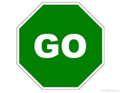 Children, Stop signs and The back