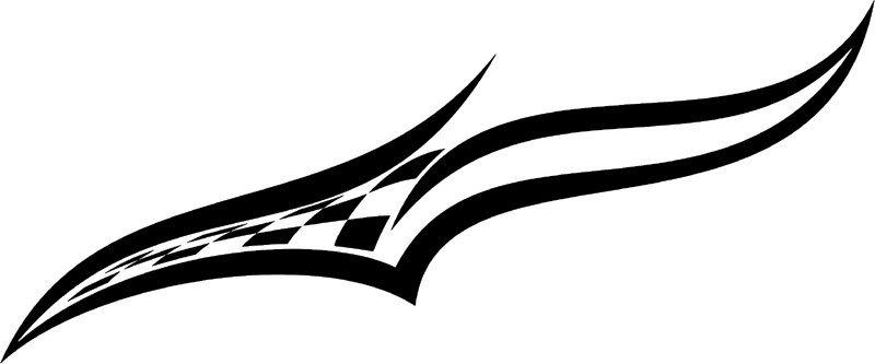 rt_031 Racing Tribal Graphic Decal Stickers Customized Online