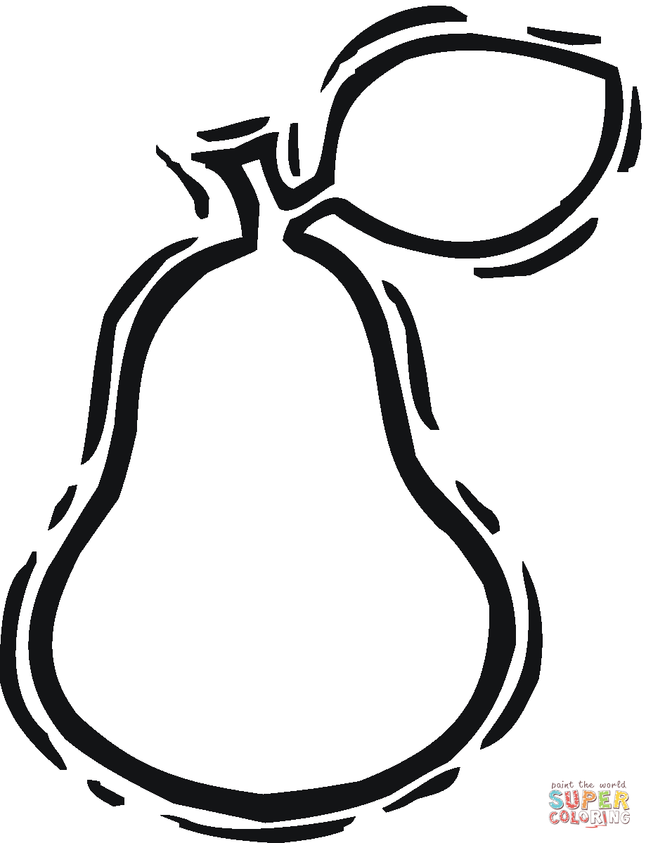 Pears coloring pages | Free Coloring Pages