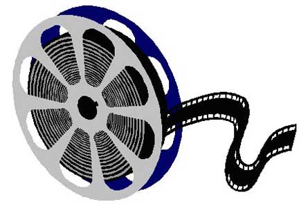 Movie Reel Logo Clipart - Free to use Clip Art Resource
