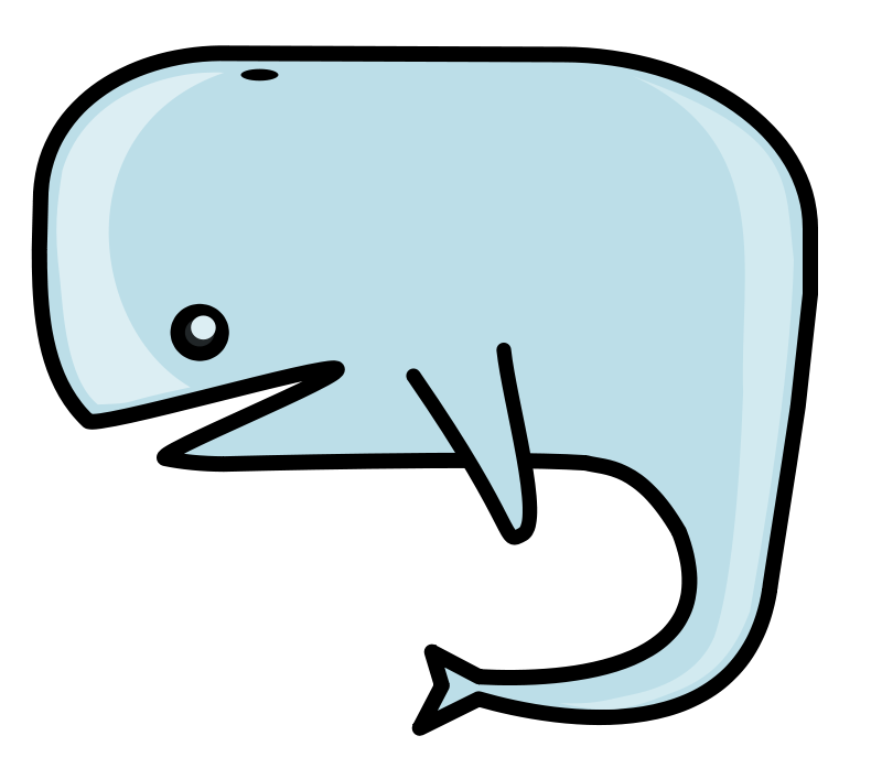 Cartoon Whale Clipart
