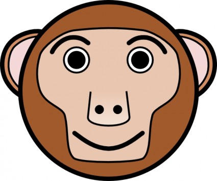 Monkey Face Clipart | Free Download Clip Art | Free Clip Art | on ...
