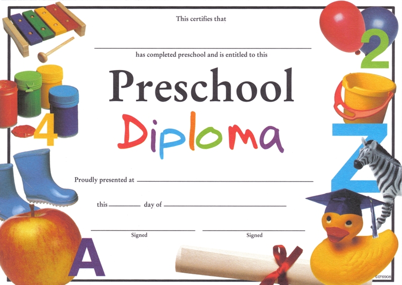 Preschool Graduation Border - Free Clipart Images