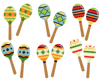 Maracas clipart | Etsy