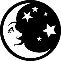 Night Black and White Clip Art – Clipart Free Download