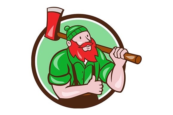 Paul bunyan Photos, Graphics, Fonts, Themes, Templates ~ Creative ...