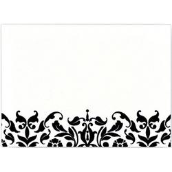 6 Best Images of Free Printable Damask Borders - Black and White ...