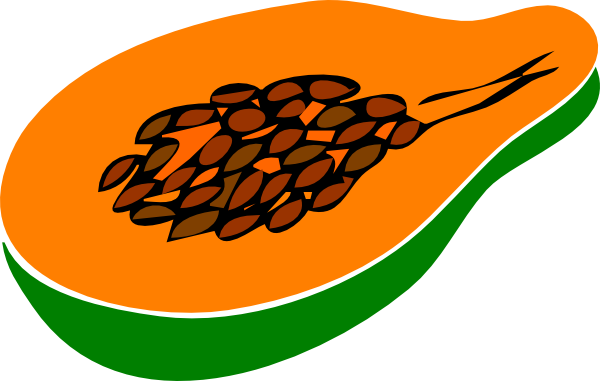 Papaya Clipart