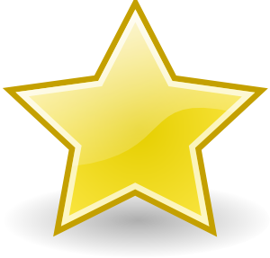 Hollywood Star Clipart - Tumundografico