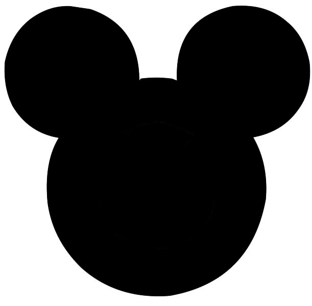 Printable Mickey Mouse Head