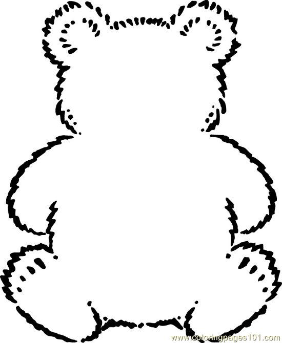 Bear Coloring Pages Bear Coloring Pages Gummy Bears Coloring Pages ...