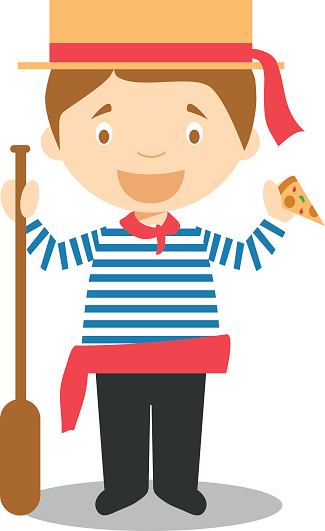 Gondolier Clip Art, Vector Images &amp; Illustrations