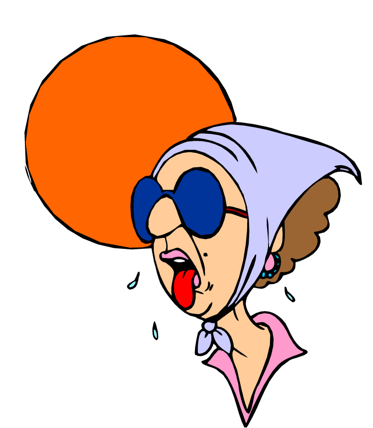 Hot Weather Clip Art - Tumundografico
