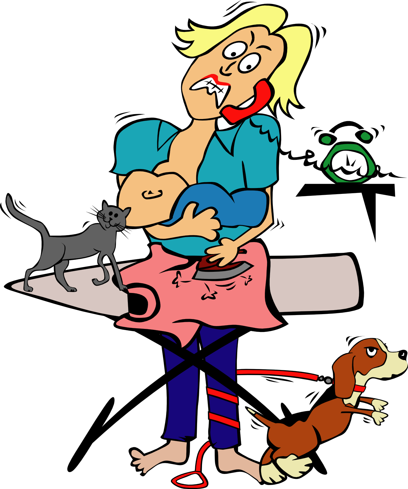 Busy clipart