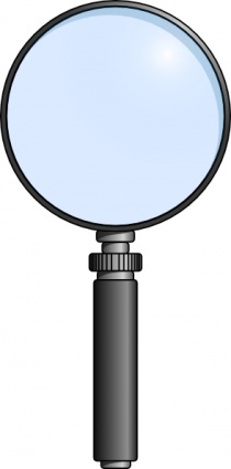 Download Ernes Lente Magnifying Glass clip art Vector Free