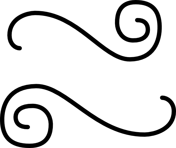 Vertical squiggly line high res clipart no bkg