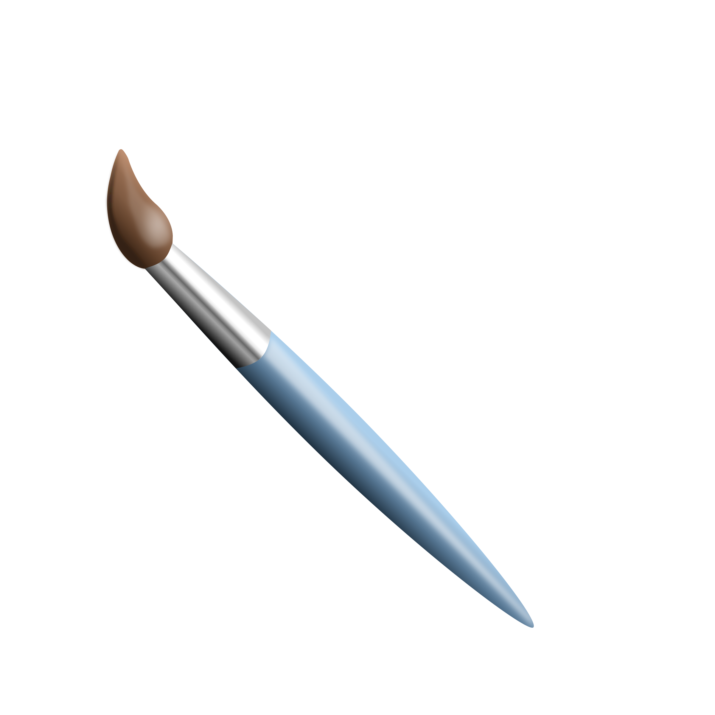 Clipart - Artist's Paintbrush
