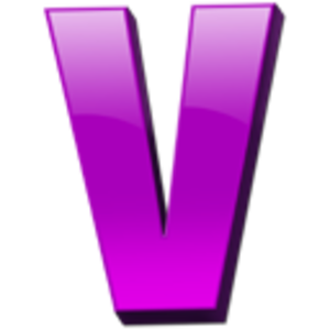Letter V Icon | Free Images - vector clip art online ...