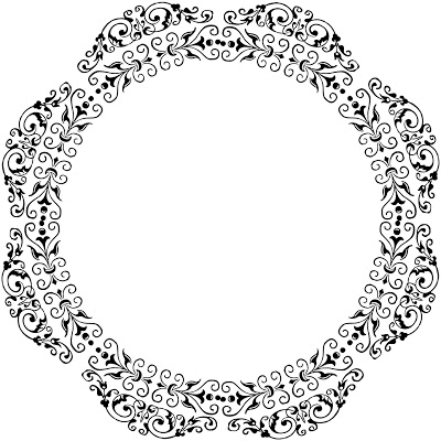Damask Border Clip Art Free
