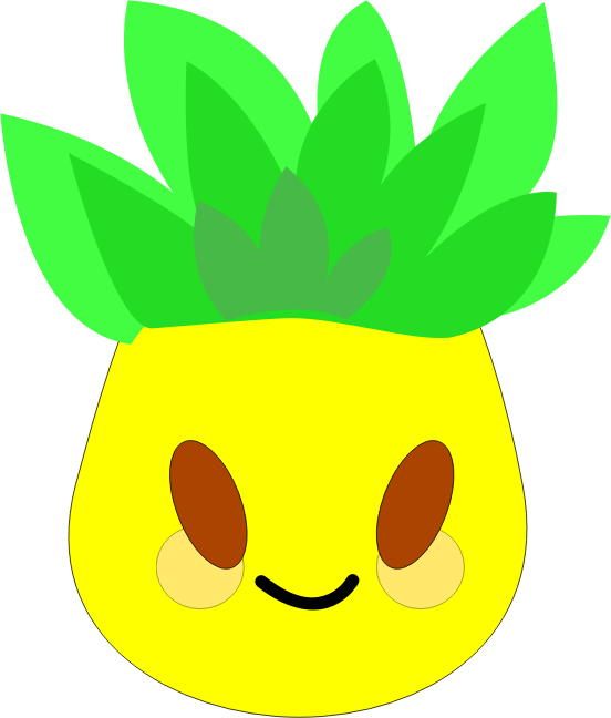 Free to Use & Public Domain Pineapple Clip Art
