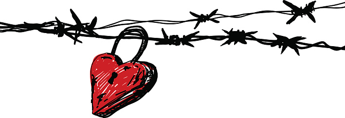 Drawing Of The Free Of Valentine Hearts Clip Art, Vector Images ...