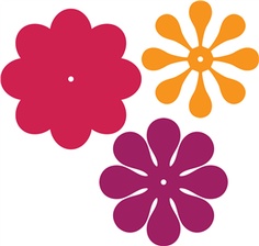 Hawaiian Flower Template - ClipArt Best