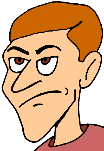 Clip Art Annoyed Face Clipart