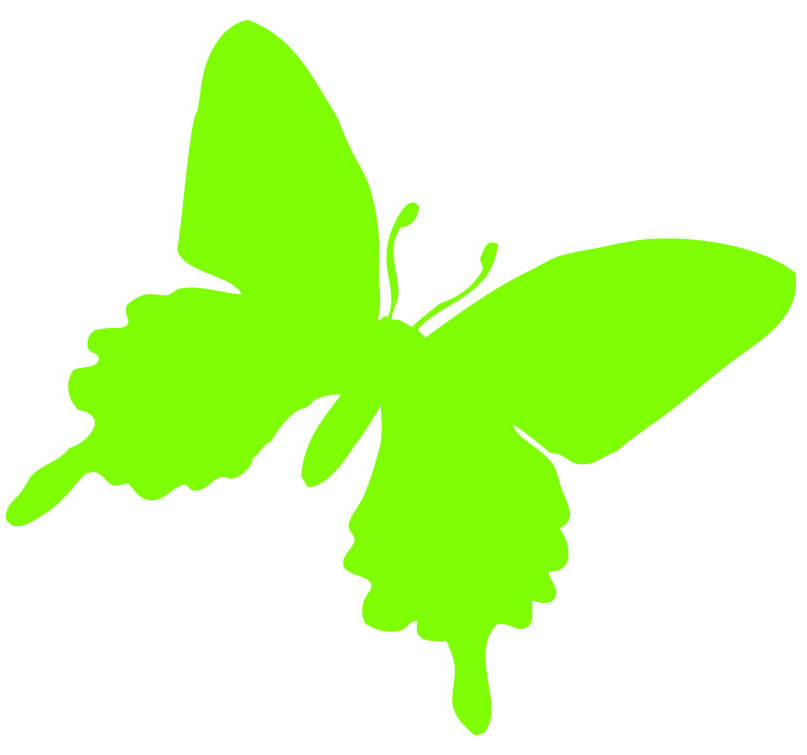 Green Butterfly Clipart | Free Download Clip Art | Free Clip Art ...