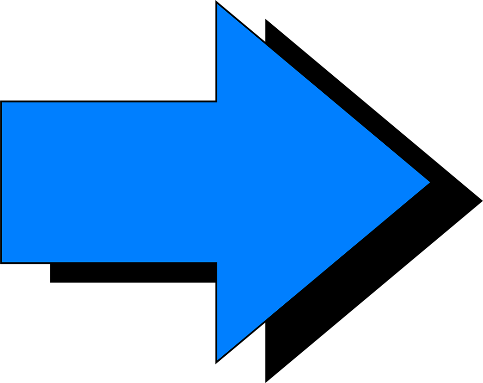 Arrow Blue | Free Stock Photo | Illustration of a blue right ...