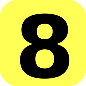 Number 8 Clipart