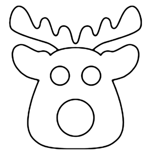 1000+ images about felt templates | Reindeer, Ideas ...
