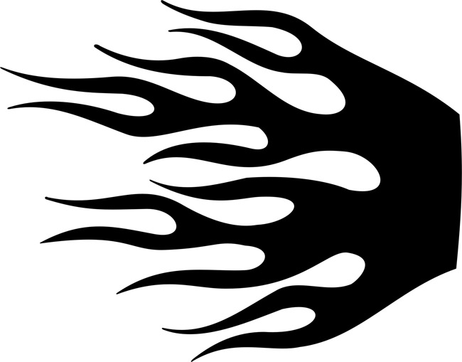 Flame Stencils Printable