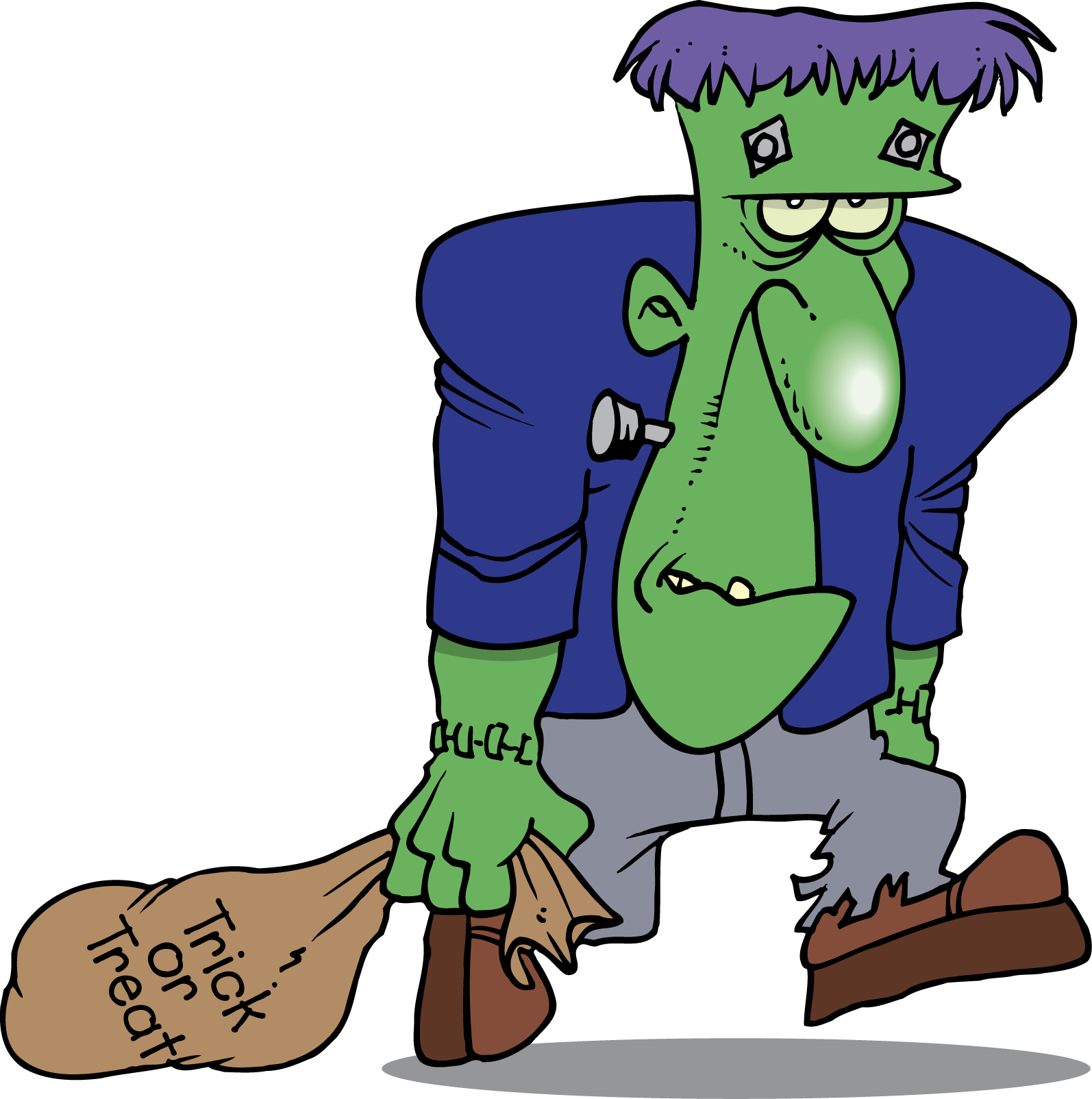 Halloween Frankenstein Clipart