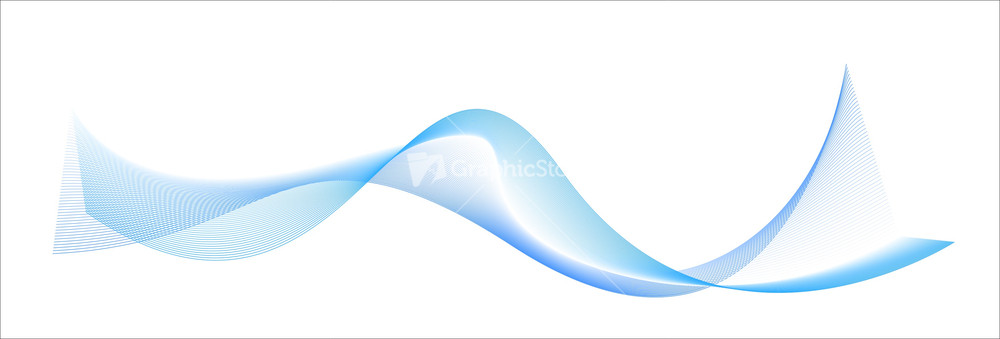 Swirl Wave Lines Vector