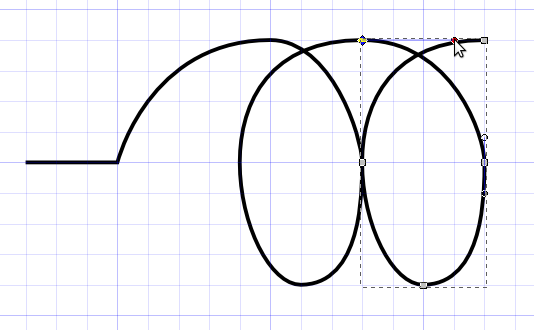 How to draw a spring in Inkscape | dragly