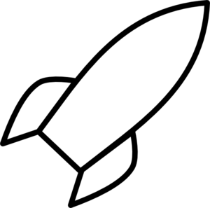 Space Ship clip art - vector clip art online, royalty free ...