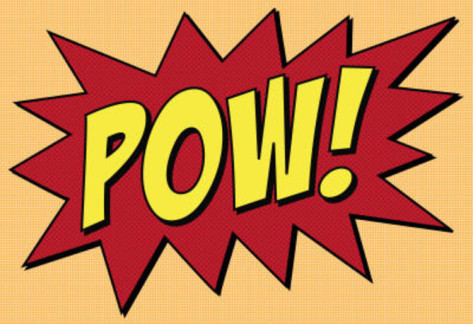 Pow Comic Pop-Art Art Print Poster Masterprint at AllPosters.