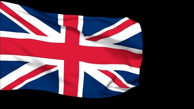 British flag waving on green screen. - 2958343 | Shutterstock Footage