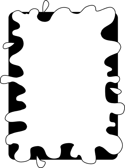 Free Stock Photos | Illustration Of A Blank Splash Frame Border ...
